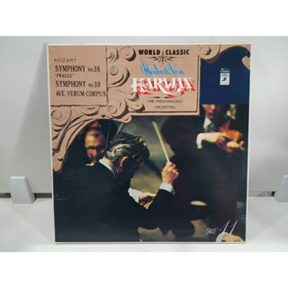 1LP Vinyl Records แผ่นเสียงไวนิล MOZART SYMPHONY NO 38   (E12C14)