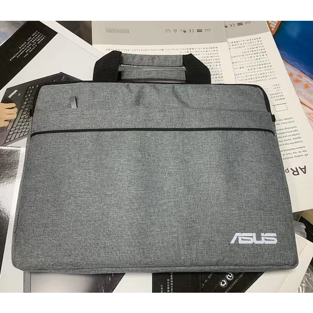 เคสโน๊ตบุ๊ค กระเป๋าโน๊ตบุ๊ค ซองผ้าใส่แท็บเล็ต สีเทา 14-15.6INCH Soft Case Notebook bag เคสแมค ซองใส่โน๊ตบุ๊ค ซองแล็ปท็อป