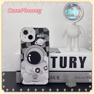 🍑CasePhoneg🍑รุ่นโซ่ ป้องกันการหล่น ขอบเต็ม ชาร์จแบบแม่เหล็ก iPhone 11 14 pro max ความคิดสร้างสรรค์ case for iPhone 12 13