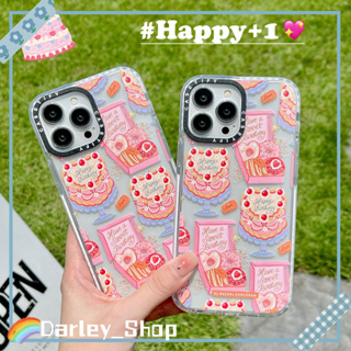 🔥สไตล์ใหม่🔥เคสไอโฟน iphone 11 14 Pro Max เคสมือถือนิช  เค้ก ขอบเต็ม ป้องกันการตก เคส iphone 12 13 Pro Case for iPhone