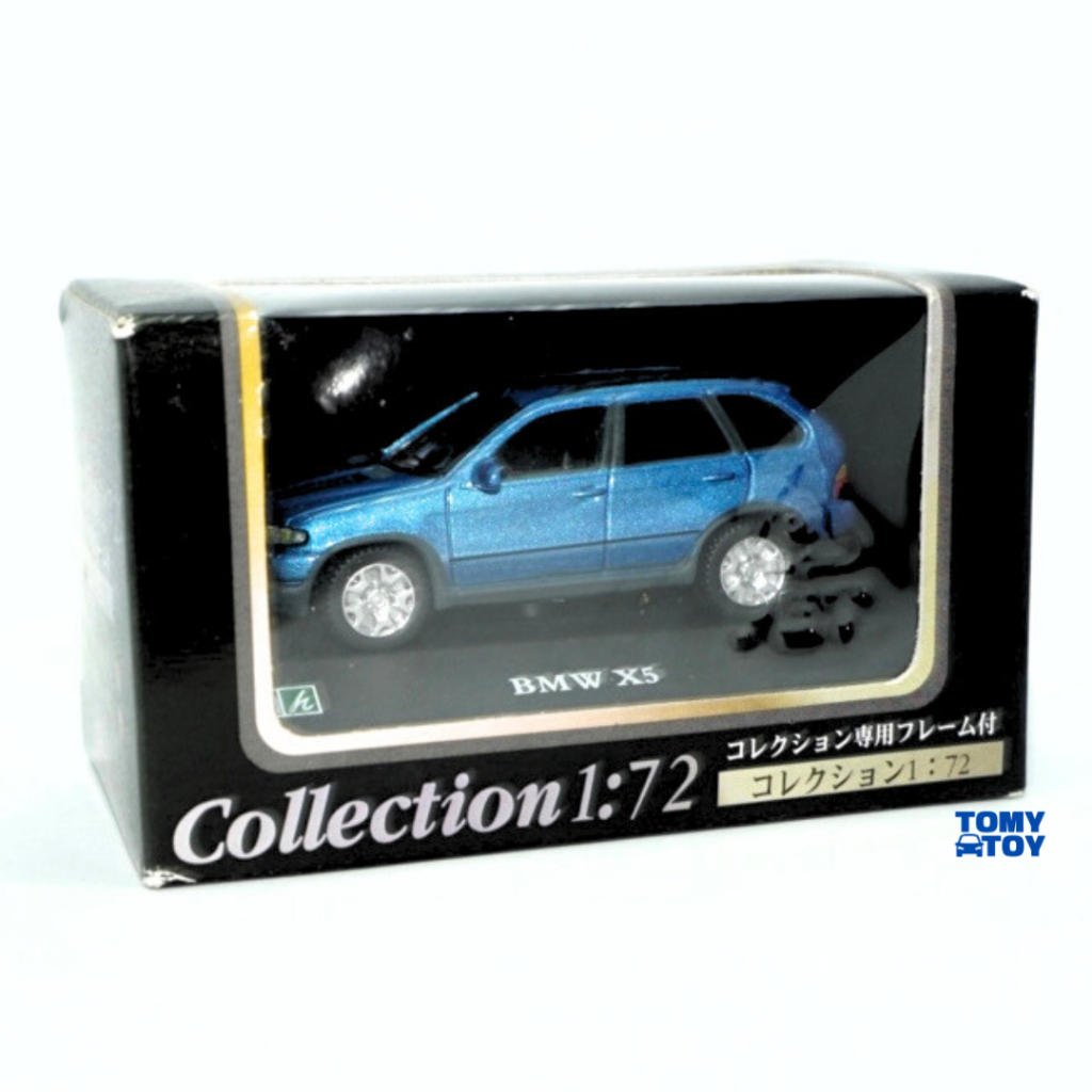 โมเดลรถ BMW X5 HONGWELL / 1:72 (สีน้ำเงินเมทัลลิค) รถของเล่น รถจิ๋ว นำเข้าจากญี่ปุ่น