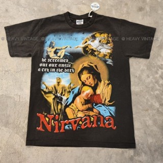 NIRVANA KURT COBAIN BOOTLEG เสื้อวง เสื้อทัวร์