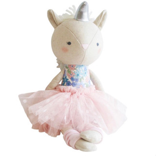 Alimrose | Baby Unicorn 32cm Liberty Blue