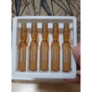 แบ่งขาย mesoestetic glycolic E+ F ampoules 2 ml  ampoules