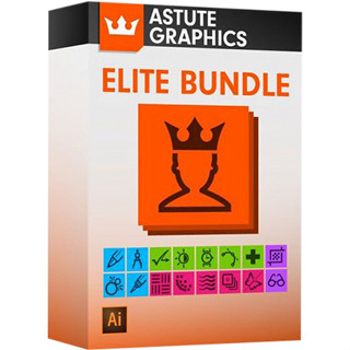 Astute Graphics Plug-ins Elite Bundle 3.6.2 ชุดปลั๊กอิน Illustrator ถาวร ตลอดอายุใช้งาน พร้อมวิธีติดตั้ง