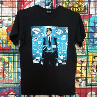 เสื้อยืดมือสอง Usa เสื้อวง นักร้องR&amp;B Chris brown Size.S อก18.5/ยาว26.5