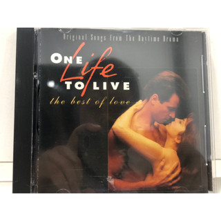 1 CD MUSIC  ซีดีเพลงสากล    ONE LIFE TO LIVE the best of love   (N3J40)