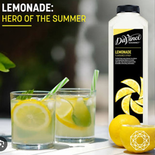 [บ้านกาแฟ] Davinci Gourmet Lemonade Base ดาวินชี่ น้ำมะนาว 1L.