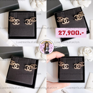 👜: New!! Chanel Earrings 22B 2.5 cm‼️ก่อนกดสั่งรบกวนทักมาเช็คสต๊อคก่อนนะคะ‼️