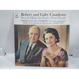 1LP Vinyl Records แผ่นเสียงไวนิล Robert and Gaby Casadesus   (E12F35)