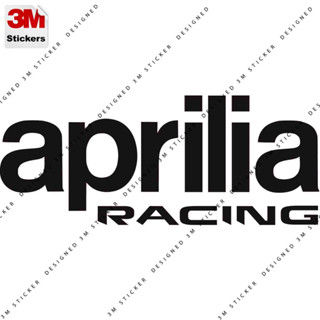 aprillia racing สติ๊กเกอร์ 3M ลอกออกไม่มีคราบกาว  Removable 3M sticker, สติ๊กเกอร์ติด รถยนต์ มอเตอร์ไซ"