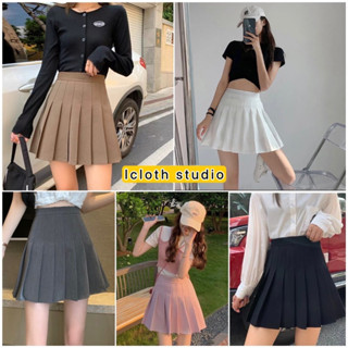 Tennis skirt 🧡กระโปรงพลีทสั้น สไตล์สาวเทนนิส มาใหม่ค่า