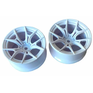 Topline FX SPORT Wheel offset5 White 27mm wide &amp; 3mm hub (4pcs) TDW-0514WH