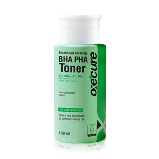 Oxecure Blackhead Clearing BHA PHA Toner 150 ml. อ๊อกซีเคียว แบลคเฮด เคลียริ่ง บีเอชเอ พีเอชเอ โทนเนอร์ 150 มล.