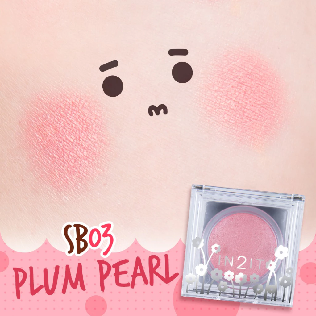 IN2IT Sheer Shimmer Blush บลัชออนประกายชิมเมอร์ - SB thumbnail 4
