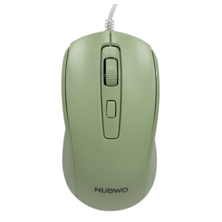 Nubwo รุ่น NM-157 เมาส์ Optical Mouse Silent Click เม้าส์ทำงาน เม้าส์มีสาย ไร้เสียงคลิ๊ก itcam88