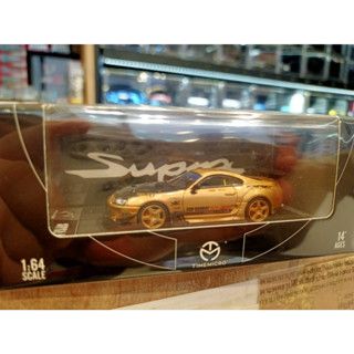 Time micro 1/64 Toyota Supra A80 Top Secret Gold/Black