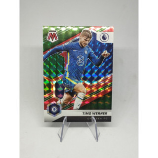 Timo Werner Panini Mosaic Premier League Green Chelsea F.C. 2021-22