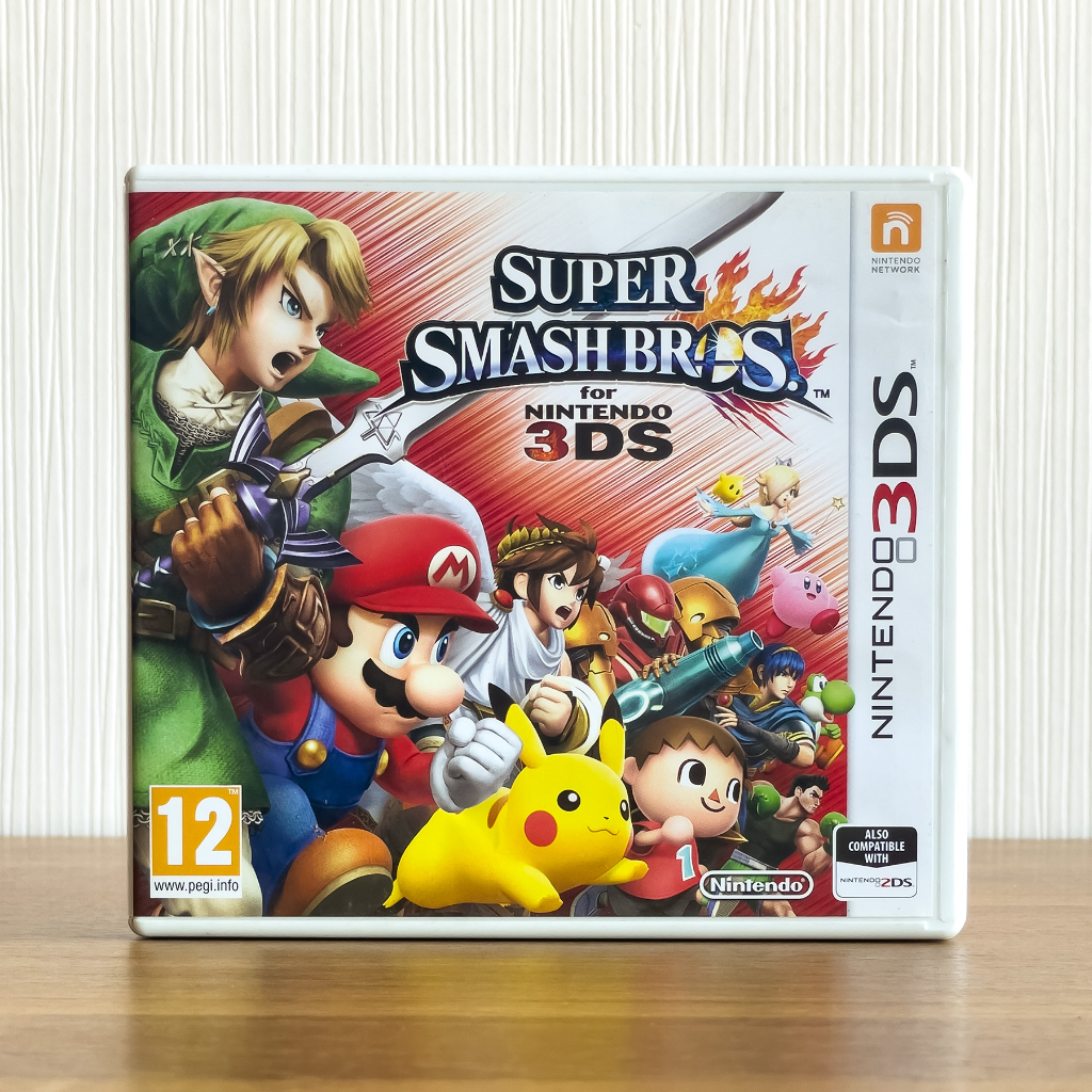 ตลับแท้ Nintendo 3DS : Super Smash Bros. for Nintendo 3DS มือสอง โซนยุโรป (EUR)