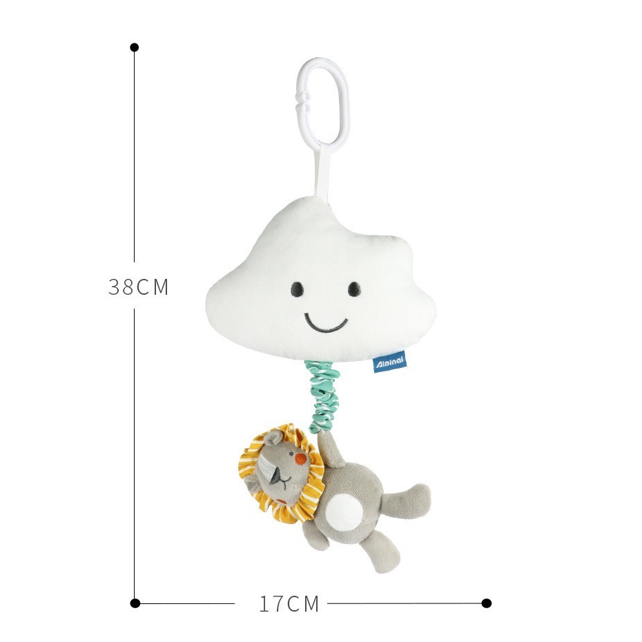 โมบายเด็ก ไขลาน มีเสียงดนตรี พร้อมตุ๊กตาผ้านิ่ม ไม่ง้อถ่าน - รูปที่ 5