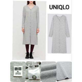 🩶UNIQL0 เสื้อคาร์ดิแกนตัวยาว 🩶Size XL