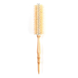 Valente Butterfly Brush หวีแปรงไดร์เกาหลี ขนหมู ด้ามไม้ แกนอลูมิเนียม