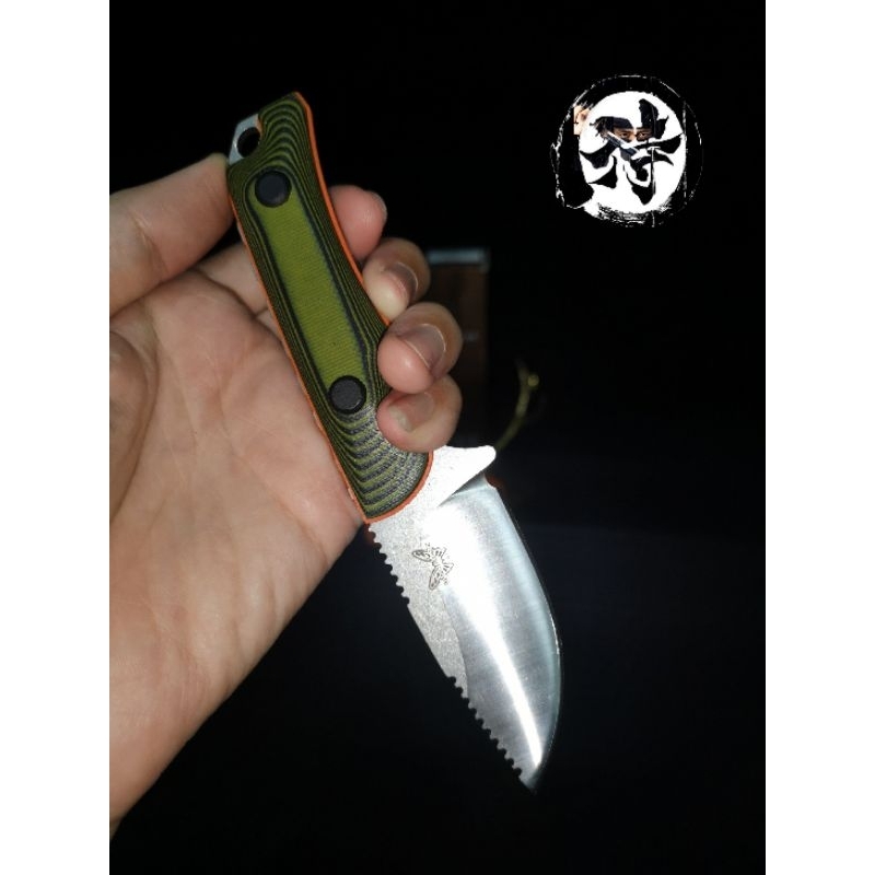 เดินป่า​ Benchmade​ ผีเสื้อ K ปก วัสดุ​ใบ​:8CR13MOV​ งานเต็ม​