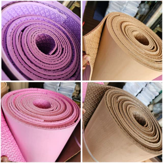 แผ่นยาง EVA สีดำแบบลาย ขนาด 130*240 ซม. หนา 3-10 มม.