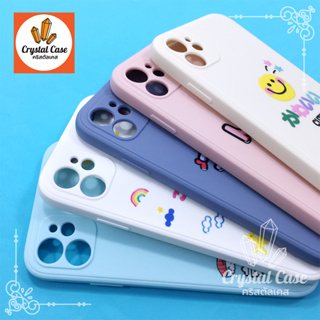 Samsung A02 A03s A10 A10s A12(5G) A14(5G) A50 A71(4G) เคสนิ่มสีพาสเทล TPU กันเลนส์กล้อง พิมพ์ลายการ์ตูน