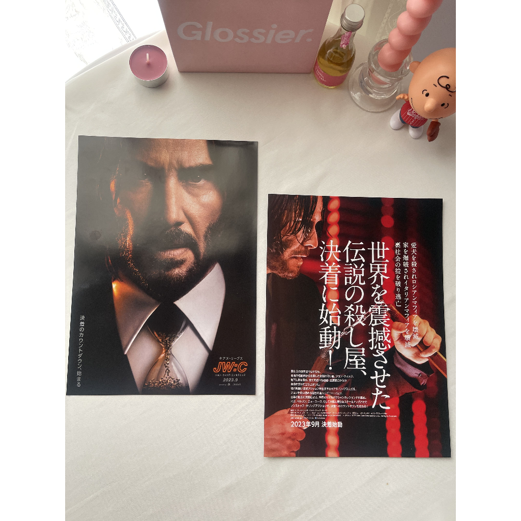 โปสเตอร์ John Wick 4 ของแท้จากญี่ปุ่น(Handbill ขนาด 7x10นิ้ว)