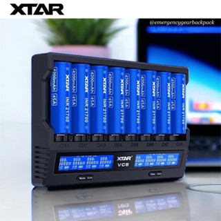 XTAR VC8 Smart Battery Charger