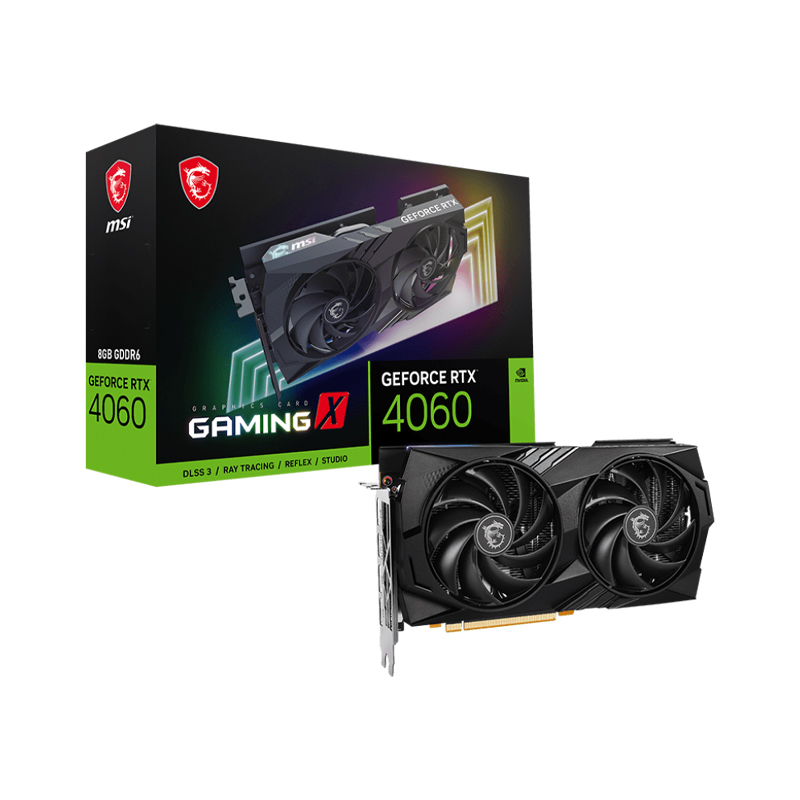MSI VGA GEFORCE RTX 4060 GAMING X - 8GB GDDR6 - A0152605