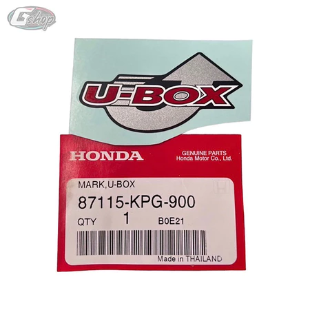 สติ๊กเกอร์คำเตือน Wave 125S , Wave 125R ทุกรุ่น แท้เบิกศูนย์ Honda
