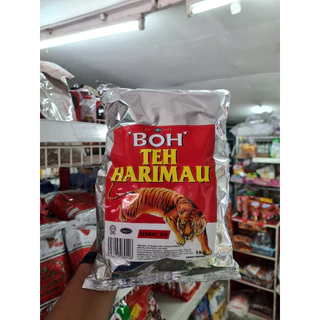 ผงชาตราเสือ ชาอย่างดี ตรา BOH Teh Harimau 1 kg [เกรดพรีเมี่ยม]