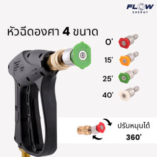 หัวฉีดล้างแอร์/หัวฉีดองศา ปรับหมุนได้ 360/หัวฉีดสีตามองศา