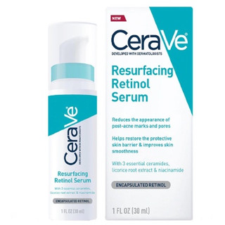 แท้💯%Cerave Resurfacing Retinol Serum 30ml ลดเลือนรอยสิว ลดริ้วรอย กระจ่างใส