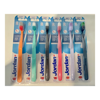 แปรงสีฟัน Jordan Clean Smile แปรงสีฟัน จอร์แดน จอแดน  คละสี