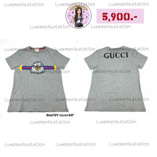 👜: New!! Gucci Kid T-shirt Size 12Y‼️ก่อนกดสั่งรบกวนทักมาเช็คสต๊อคก่อนนะคะ‼️