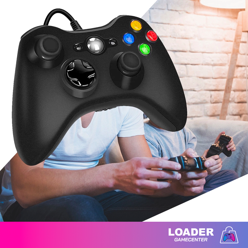 (ของแท้) จอย XBox 360 แบบมีสาย สำหรับเล่นกับคอม และเครื่อง Xbox 360 (Xbox 360 Controller for Windows