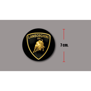 sticker pvc lamborghini  สติกเกอร์ แลมโบกินี่ งานออฟเซ็ทแท้ pvc กันน้ำ กันแดด