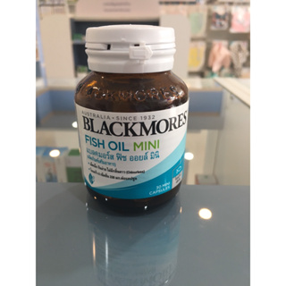 Blackmores Fish Oil Mini แบลคมอร์ส ฟิช ออยล์ มินิ 30แคปซูล