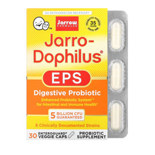 Jarrow Formulas, Jarro-Dophilus EPS Digestive Probiotic 5 Billion 30 Enteroguard Veggie Caps