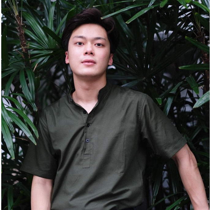 SM018-smart shirt | เสื้อเชิ้ตคอจีนกระดุม 4 เม็ดแขนสั้น(รวมทุกสี)