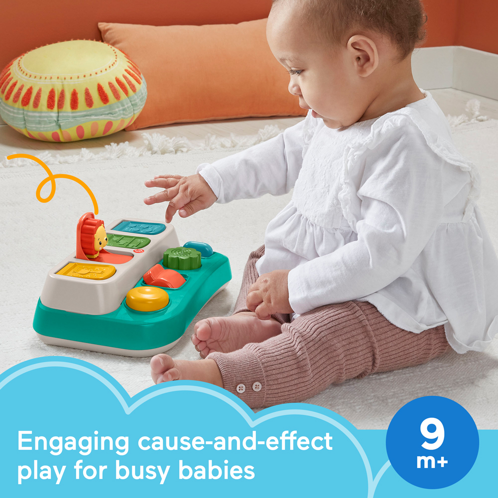 Fisher-Price صندوق مفاجآت Busy Buddies ‏HLM54 — صورة 7