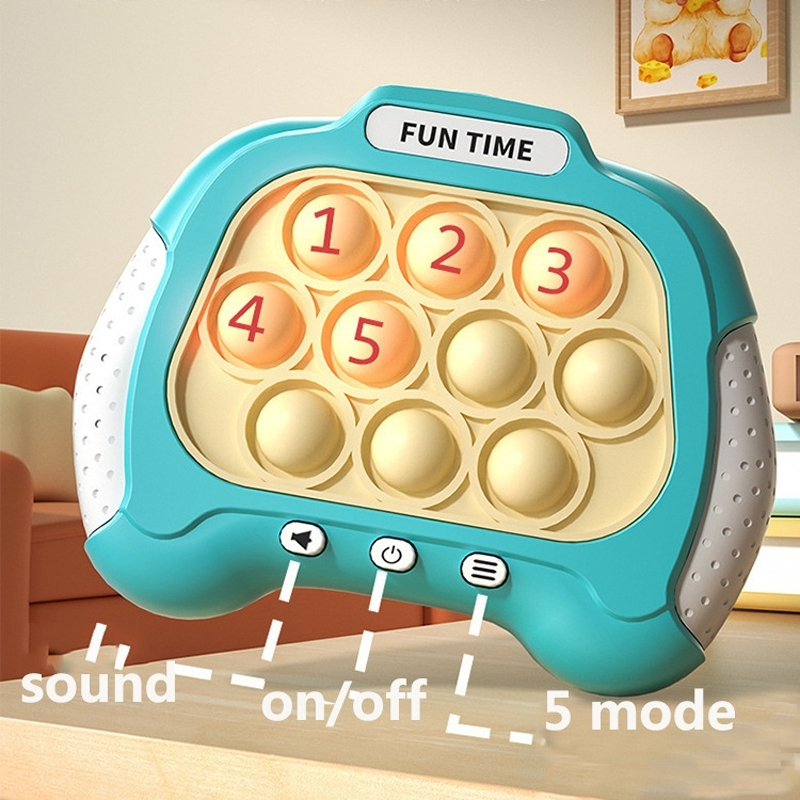 KAGU_MALL  ป็อปอิท POP1206 ของเล่นบีบกด ป๊อปอิทไฟฟ้า เกมส์กด Pop It ของเล่นเสริมพัฒนาการ ฝึกสมอง มีเ