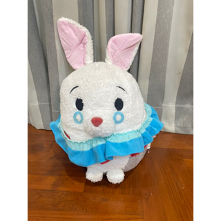 Disney White rabbit Alice in wonderland ตุ๊กตากระต่าย ทรงกลม ตัวใหญ่ ในเรื่อง อลิส งานลิขสิทธิ์ แท้ ค่ะ