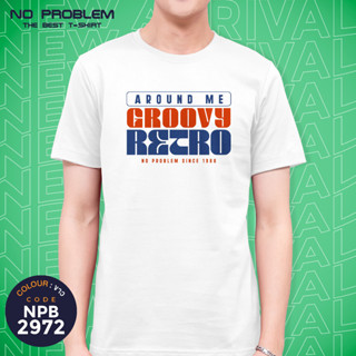 **สินค้าใหม่** เสื้อยืดพิมพ์ลาย No Problem ไซส์ใหญ่ ยอดขายดี อันดับ 1 - GRAPHIC TEE NPB.2972