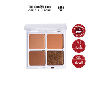 Candylab Mood Warmer Eye Palette - 01 Mellow Beige  แคนดี้แลบ  พาเลทอายแชโดว์ 4 สี