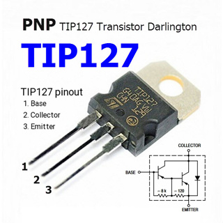 TIP127 5.0 A, 100 V PNP Darlington Bipolar Power Transistor