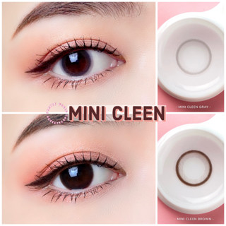 🌸 Mini Cleen Brown / Gray สายตา 0.00 ถึง -9.00 : Kitty Kawaii